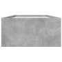 Estructura de cama madera de ingeniería gris hormigón 90x200cm de vidaXL, Camas y somieres - Ref: Foro24-3280968, Precio: 108...