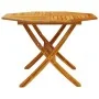 Mesa de jardín plegable madera maciza de acacia Ø110x75 cm de vidaXL, Mesas de jardín - Ref: Foro24-4004911, Precio: 151,52 €...