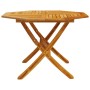 Mesa de jardín plegable madera maciza de acacia Ø110x75 cm de vidaXL, Mesas de jardín - Ref: Foro24-4004911, Precio: 154,49 €...