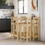 Set de bar 5 piezas madera maciza de pino de vidaXL, muebles para cocinas y comedores - Ref: Foro24-3217072, Precio: 309,00 €...