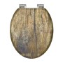 SCHÜTTE Tapa de váter Solid Wood MDF marrón de SCHÜTTE, Asientos de inodoros y bidés - Ref: Foro24-429413, Precio: 59,40 €, D...