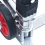 Silver aluminum folding transport cart 70 kg by vidaXL, Stairs on wheels - Ref: Foro24-146445, Price: 103,82 €, Discount: %
