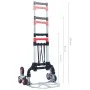Silver aluminum folding transport cart 70 kg by vidaXL, Stairs on wheels - Ref: Foro24-146445, Price: 103,82 €, Discount: %