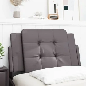 Gray synthetic leather padded bed headboard 80 cm by vidaXL, Headboards and footboards - Ref: Foro24-374832, Price: 28,11 €, ...