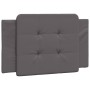 Cabecero de cama acolchado cuero sintético gris 80 cm de vidaXL, Cabeceros y pies de cama - Ref: Foro24-374832, Precio: 28,47...