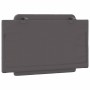 Cabecero de cama acolchado cuero sintético gris 80 cm de vidaXL, Cabeceros y pies de cama - Ref: Foro24-374832, Precio: 28,47...