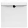 Cajas de almacenaje con tapas 10 uds tela blanco 32x32x32 cm de vidaXL, Cestas para almacenaje - Ref: Foro24-288352, Precio: ...