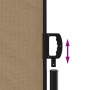 Toldo lateral retráctil gris taupe 220x500 cm de vidaXL, Sombrillas - Ref: Foro24-4004484, Precio: 143,08 €, Descuento: %