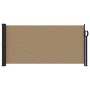Toldo lateral retráctil gris taupe 100x500 cm de vidaXL, Sombrillas - Ref: Foro24-4004394, Precio: 105,84 €, Descuento: %