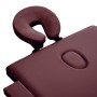 Camilla de masaje plegable 2 zonas aluminio morado de vidaXL, Mesas de masaje - Ref: Foro24-110196, Precio: 185,83 €, Descuen...