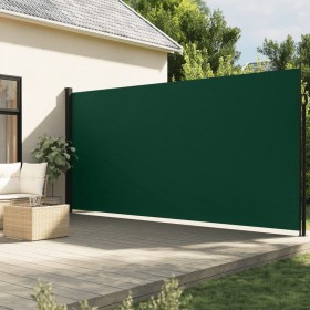 Toldo lateral retráctil verde oscuro 220x300 cm de vidaXL, Sombrillas - Ref: Foro24-4004380, Precio: 124,23 €, Descuento: %