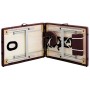 Camilla de masaje plegable 2 zonas aluminio morado de vidaXL, Mesas de masaje - Ref: Foro24-110196, Precio: 185,83 €, Descuen...
