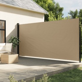 Toldo lateral retráctil beige 200x600 cm de vidaXL, Sombrillas - Ref: Foro24-4004555, Precio: 147,26 €, Descuento: %