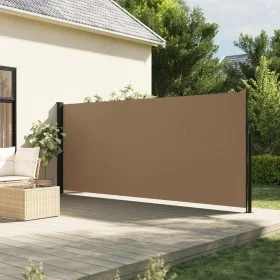 Toldo lateral retráctil gris taupe 180x300 cm de vidaXL, Sombrillas - Ref: Foro24-4004349, Precio: 112,75 €, Descuento: %