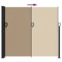 Toldo lateral retráctil gris taupe 180x300 cm de vidaXL, Sombrillas - Ref: Foro24-4004349, Precio: 112,75 €, Descuento: %