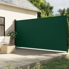 Toldo lateral retráctil verde oscuro 200x600 cm de vidaXL, Sombrillas - Ref: Foro24-4004560, Precio: 135,98 €, Descuento: %