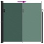 Toldo lateral retráctil verde oscuro 200x600 cm de vidaXL, Sombrillas - Ref: Foro24-4004560, Precio: 146,79 €, Descuento: %