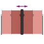 Toldo lateral retráctil terracota 200x1000 cm de vidaXL, Sombrillas - Ref: Foro24-4004768, Precio: 173,25 €, Descuento: %