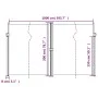 Toldo lateral retráctil terracota 200x1000 cm de vidaXL, Sombrillas - Ref: Foro24-4004768, Precio: 170,21 €, Descuento: %
