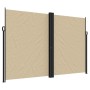 Toldo lateral retráctil beige 220x1000 cm de vidaXL, Sombrillas - Ref: Foro24-4004780, Precio: 182,81 €, Descuento: %