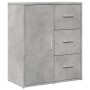 Aparador de madera ingeniería 2 uds gris hormigón 60x31x70 cm de vidaXL, Aparadores - Ref: Foro24-3276556, Precio: 152,96 €, ...