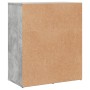 Aparador de madera ingeniería 2 uds gris hormigón 60x31x70 cm de vidaXL, Aparadores - Ref: Foro24-3276556, Precio: 152,96 €, ...