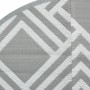 Alfombra de exterior ARAKIL gris Ø120 cm PP de vidaXL, Protectores para exterior - Ref: Foro24-368568, Precio: 22,69 €, Descu...