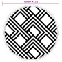 Alfombra de exterior ARAKIL gris Ø120 cm PP de vidaXL, Protectores para exterior - Ref: Foro24-368568, Precio: 22,69 €, Descu...