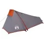 Tienda de campaña túnel 1 persona impermeable gris y naranja de vidaXL, Tiendas de campaña - Ref: Foro24-94610, Precio: 54,45...