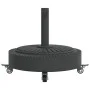 Base sombrilla redonda ruedas para mástiles Ø38 / 48 mm 27 kg de vidaXL, Bases para sombrillas - Ref: Foro24-4007982, Precio:...