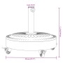 Base sombrilla redonda ruedas para mástiles Ø38 / 48 mm 27 kg de vidaXL, Bases para sombrillas - Ref: Foro24-4007982, Precio:...