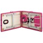 Camilla de masaje plegable 2 zonas aluminio rosa de vidaXL, Mesas de masaje - Ref: Foro24-110194, Precio: 173,65 €, Descuento: %