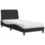 Cama con colchón terciopelo negro 80x200 cm de vidaXL, Camas y somieres - Ref: Foro24-3208624, Precio: 244,53 €, Descuento: %