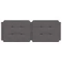 Gray synthetic leather padded bed headboard 140 cm by vidaXL, Headboards and footboards - Ref: Foro24-374862, Price: 41,85 €,...