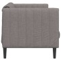 Sofá de 2 plazas tela gris taupe de vidaXL, Sofás - Ref: Foro24-372609, Precio: 225,35 €, Descuento: %