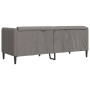 Sofá de 2 plazas tela gris taupe de vidaXL, Sofás - Ref: Foro24-372609, Precio: 225,35 €, Descuento: %