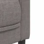 2 seater sofa taupe gray fabric by vidaXL, Sofas - Ref: Foro24-372609, Price: 222,28 €, Discount: %