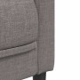 Sofá de 2 plazas tela gris taupe de vidaXL, Sofás - Ref: Foro24-372609, Precio: 225,35 €, Descuento: %