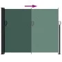 Toldo lateral retráctil verde oscuro 160x600 cm de vidaXL, Sombrillas - Ref: Foro24-4004530, Precio: 130,96 €, Descuento: %