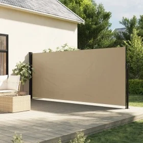 Toldo lateral retráctil beige 160x500 cm de vidaXL, Sombrillas - Ref: Foro24-4004435, Precio: 114,76 €, Descuento: %