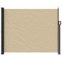 Toldo lateral retráctil beige 160x500 cm de vidaXL, Sombrillas - Ref: Foro24-4004435, Precio: 124,52 €, Descuento: %