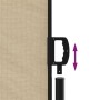 Toldo lateral retráctil beige 160x500 cm de vidaXL, Sombrillas - Ref: Foro24-4004435, Precio: 124,52 €, Descuento: %