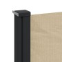 Toldo lateral retráctil beige 160x500 cm de vidaXL, Sombrillas - Ref: Foro24-4004435, Precio: 124,52 €, Descuento: %