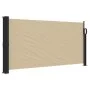 Toldo lateral retráctil beige 100x500 cm de vidaXL, Sombrillas - Ref: Foro24-4004390, Precio: 90,65 €, Descuento: %