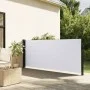 Toldo lateral retráctil blanco 140x600 cm de vidaXL, Sombrillas - Ref: Foro24-4004511, Precio: 114,51 €, Descuento: %