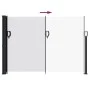 Toldo lateral retráctil blanco 140x600 cm de vidaXL, Sombrillas - Ref: Foro24-4004511, Precio: 114,51 €, Descuento: %