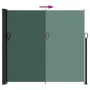 Toldo lateral retráctil verde oscuro 180x600 cm de vidaXL, Sombrillas - Ref: Foro24-4004545, Precio: 126,82 €, Descuento: %