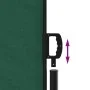 Toldo lateral retráctil verde oscuro 180x600 cm de vidaXL, Sombrillas - Ref: Foro24-4004545, Precio: 126,82 €, Descuento: %