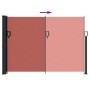 Toldo lateral retráctil terracota 140x600 cm de vidaXL, Sombrillas - Ref: Foro24-4004513, Precio: 117,21 €, Descuento: %