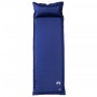 Colchón de camping autoinflable con almohada 1 persona azul de vidaXL, Colchones de aire - Ref: Foro24-4007127, Precio: 36,63...